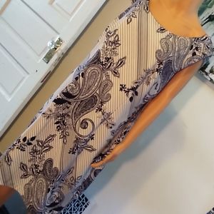 NWT pinstripes and Paisley French influence design